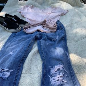 Matching American Eagle outfit